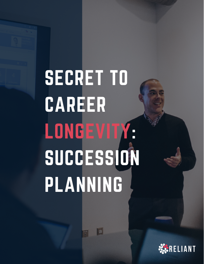 The secret to career longevity: succession planning guide cover
