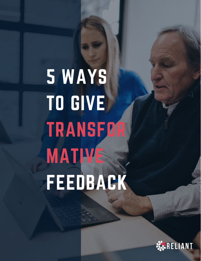 5 Ways to Give Transformative Feedback guide cover
